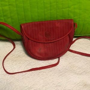 Red Fendi shoulder bag